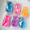 Sans Boîte 8cm Mignon Ours en Gomme Jouet Sensoriel à Presser Avec Remplissage de Type Gelée Rebond Lent Jouet Anti-Stress Pour Soulager l'Anxiété