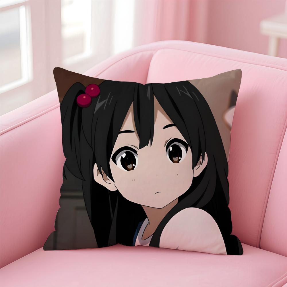 Anime T-Tamako M-Market Cushion Cover Home & Car Multi-Scene Pillow Cover - Reversible, Soft & Durable for Daily Use