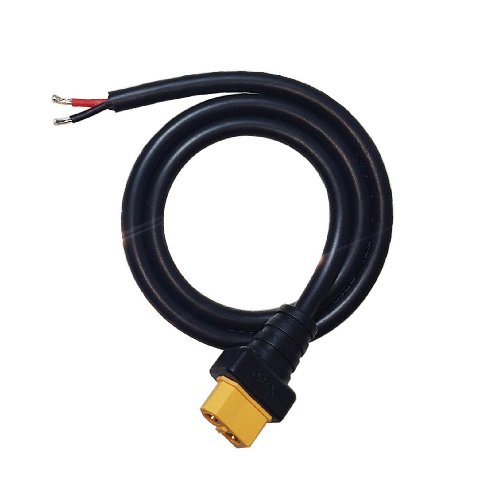 

XT60 Extension Cable XT60 Female Connectors for Remote Battery Solar Portable Power Power Station Portable Solar Panel