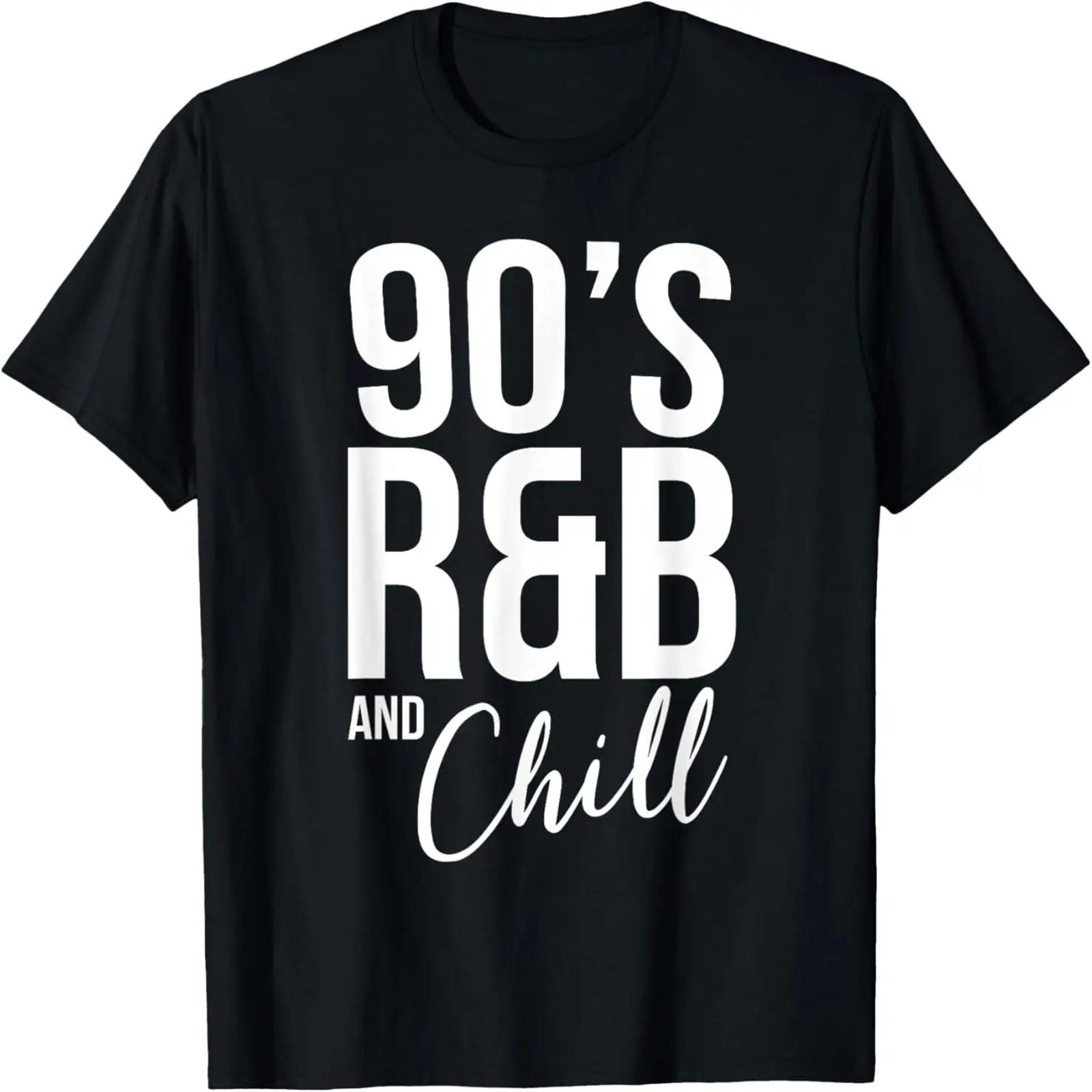 

Retro Cool I Love 90 s R&B & Chill R&B Music Lovers T-Shirt XXXXXL чёрный