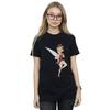 Disney Womens/Ladies Tinker Bell Christmas Cotton Boyfriend T-Shirt