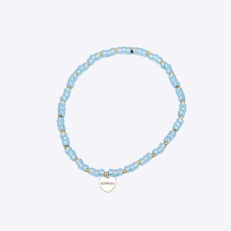 BONBEAU Ice color beads simple Bracelet Ice simple color layered bead bracelet