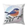 1 Pc Bird Pillow Cover For Home Living Room Bedroom Sofa Office Decorative Pillowcase Soft Throw Pillows 45*45 Cm