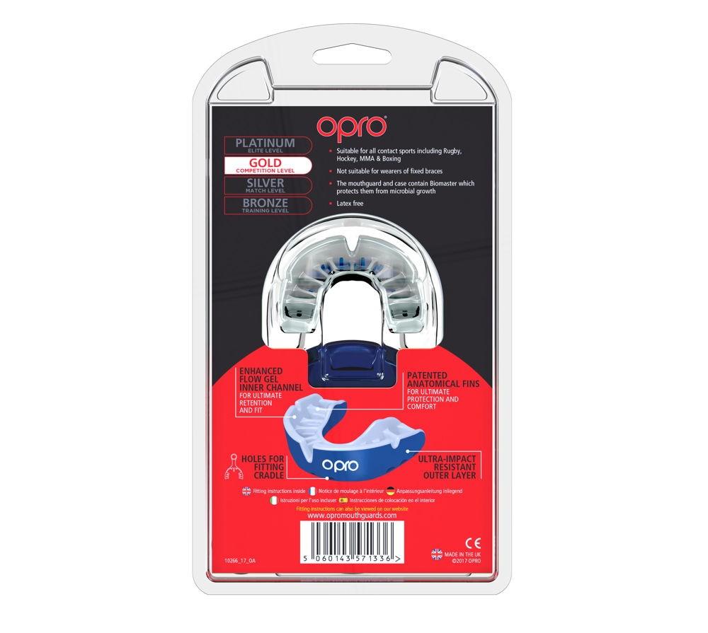 Opro Children's Mouthguard Gold GEN5 Blue