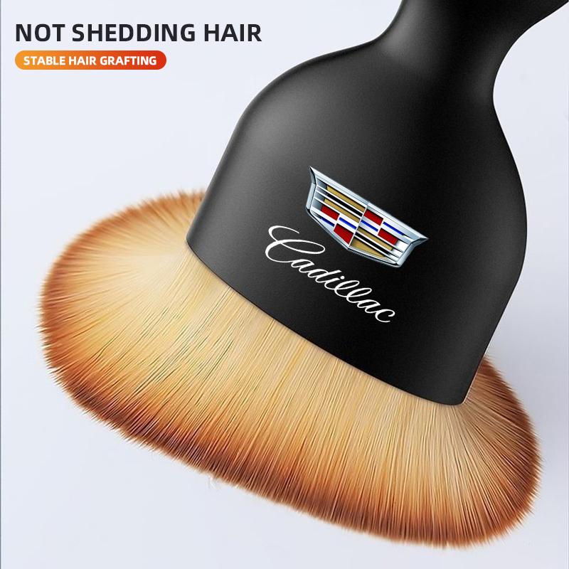 Car Badge Dust Brush Interior Detail Gap Air Vent Cleaning Soft Brush For Cadillac XT4 XT6 CTS DTS STS XTS ATS BLS SLS CT5