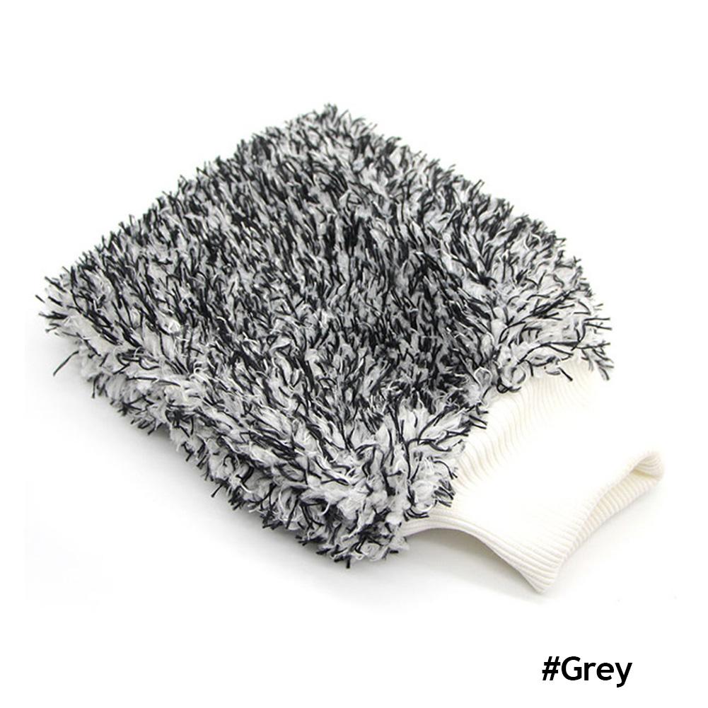 26x20cm Soft Car Cleaning Glove Ultra Soft Mitt Microfiber Madness Wash Mitt Easy To Dry Auto Detailing Car Wash Mitt 45cm Brush
