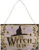 Witch Sign To Hang - PTIT CLOWN - 39 Cm - Halloween Decoration