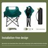 OIMG Portable Low-Back Folding Moon Camping Chair