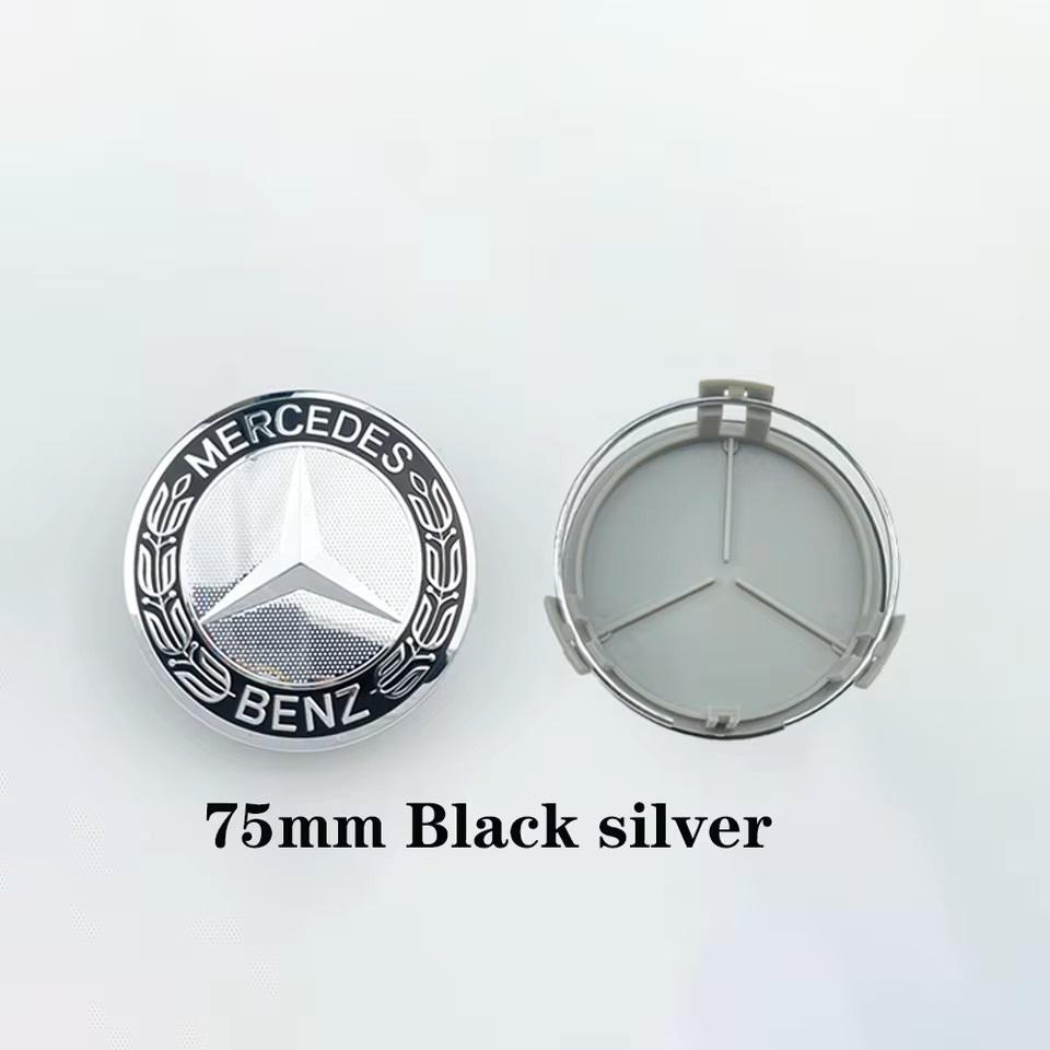 

4pcs 75mm car wheel hub center cover modification accessories suitable for Mercedes Benz W220 W213 W212 W211 W210 W207W222 W05