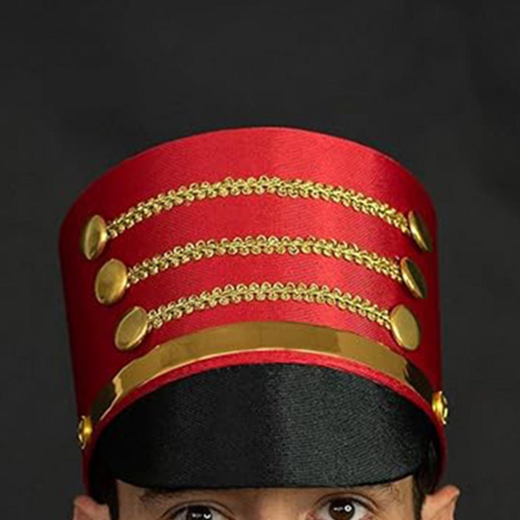 Stylish Nutcracker Soldier Hat Themed Event Hat Festives Celebration Hat Suitable for Adults and Teens