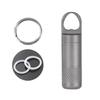Medicine Box Case Keychains Pills Holder Waterproofs Container Bottles for Travel Purse Wallet Pocket Easy to Carry