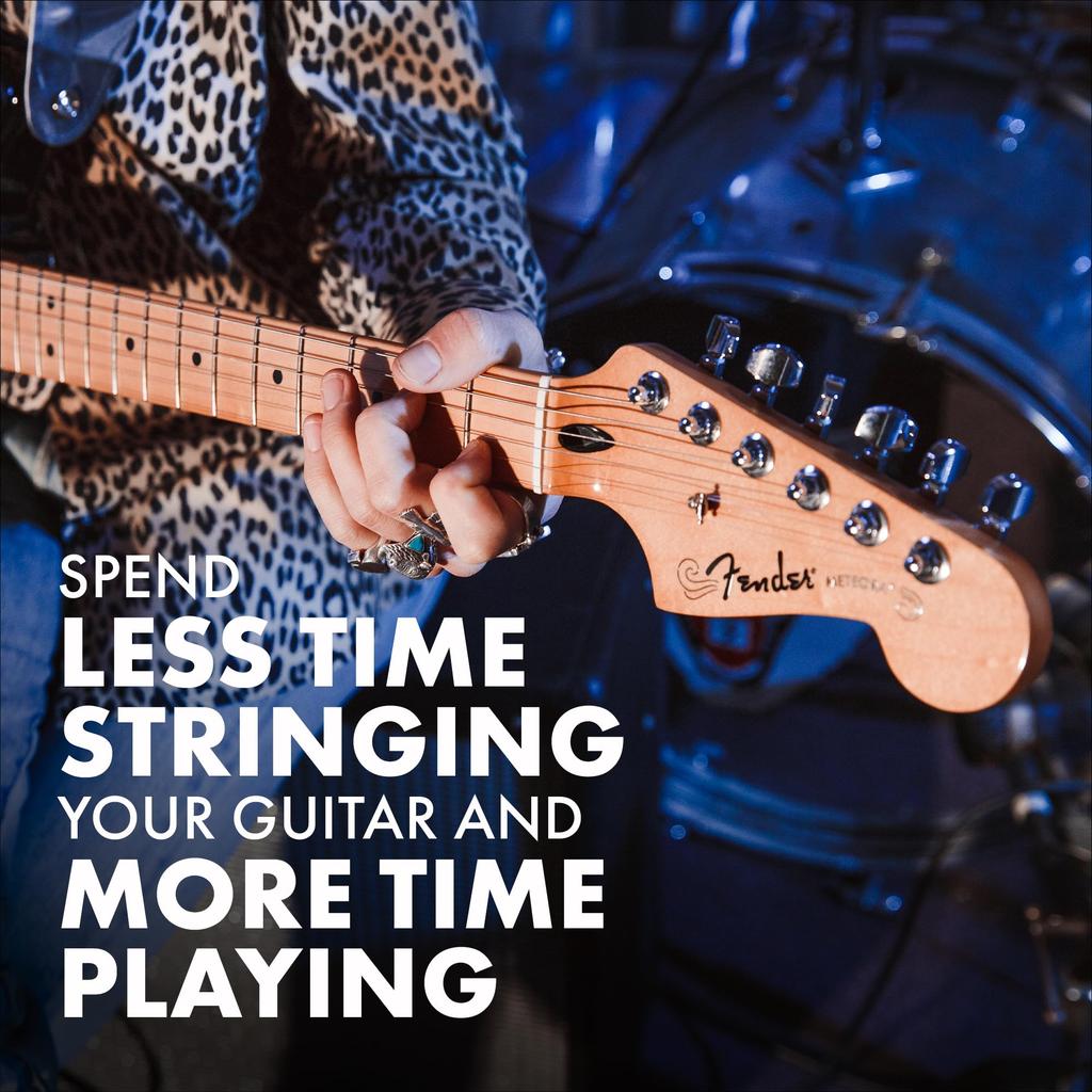 Fender Verriegelnde Stimmmechaniken Stratocaster®/Telecaster® (Polierter Chrom) (6)