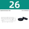 High-Temp Resistant Silicone Rubber Stopper with Card Slot Sealing Cap