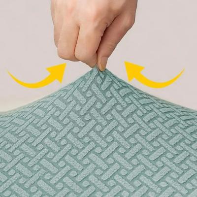 New Elastic Bar Round Stool Cover Thickened Stretchable Round Chair Cover Washable Solid Color Stool Cushion Cover