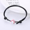 7Pcs Sports Ball Bracelet Basketball Soccer Volleyball Rugby  Baseball Tennis Beads Bracelets Adjustable Inspirational