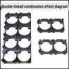18650 Lithium Battery Holder for Single, Double, Triple Cells (3x4, 3x5, 4x5) Fixing Bracket