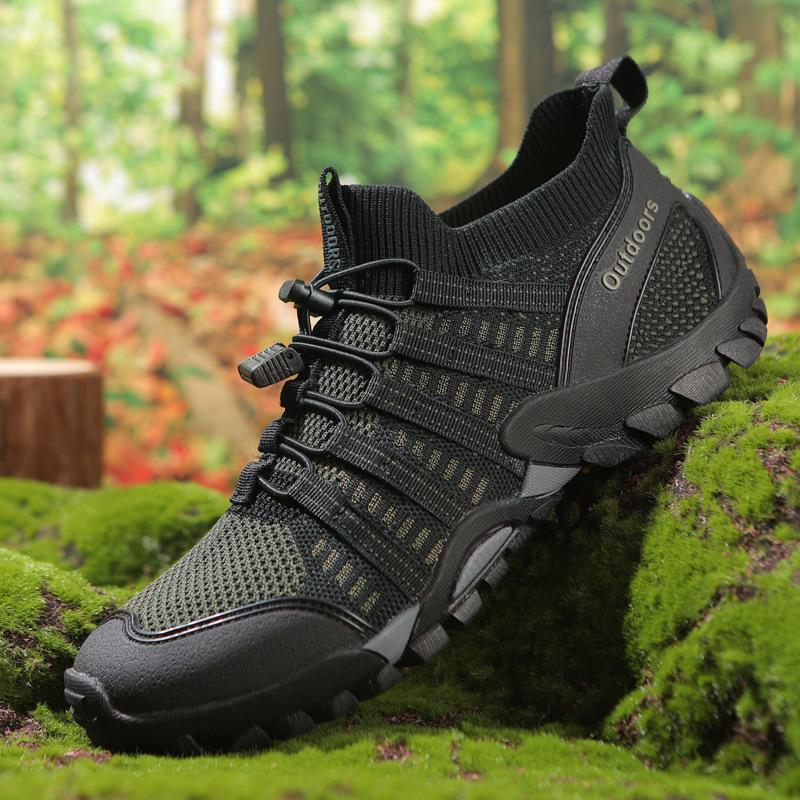 Übergröße Atmungsaktive Sommer Wanderschuhe für Herren & Damen - Mesh Freizeit Trekking & Wading Schuhe