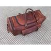 Handmade Leather Duffle Bag: Travel Weekender