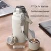316 Stainless Steel Large Capacity Round Thermos Cup for Men and Women - Outdoor Sports Water Bottle and Travel Flask