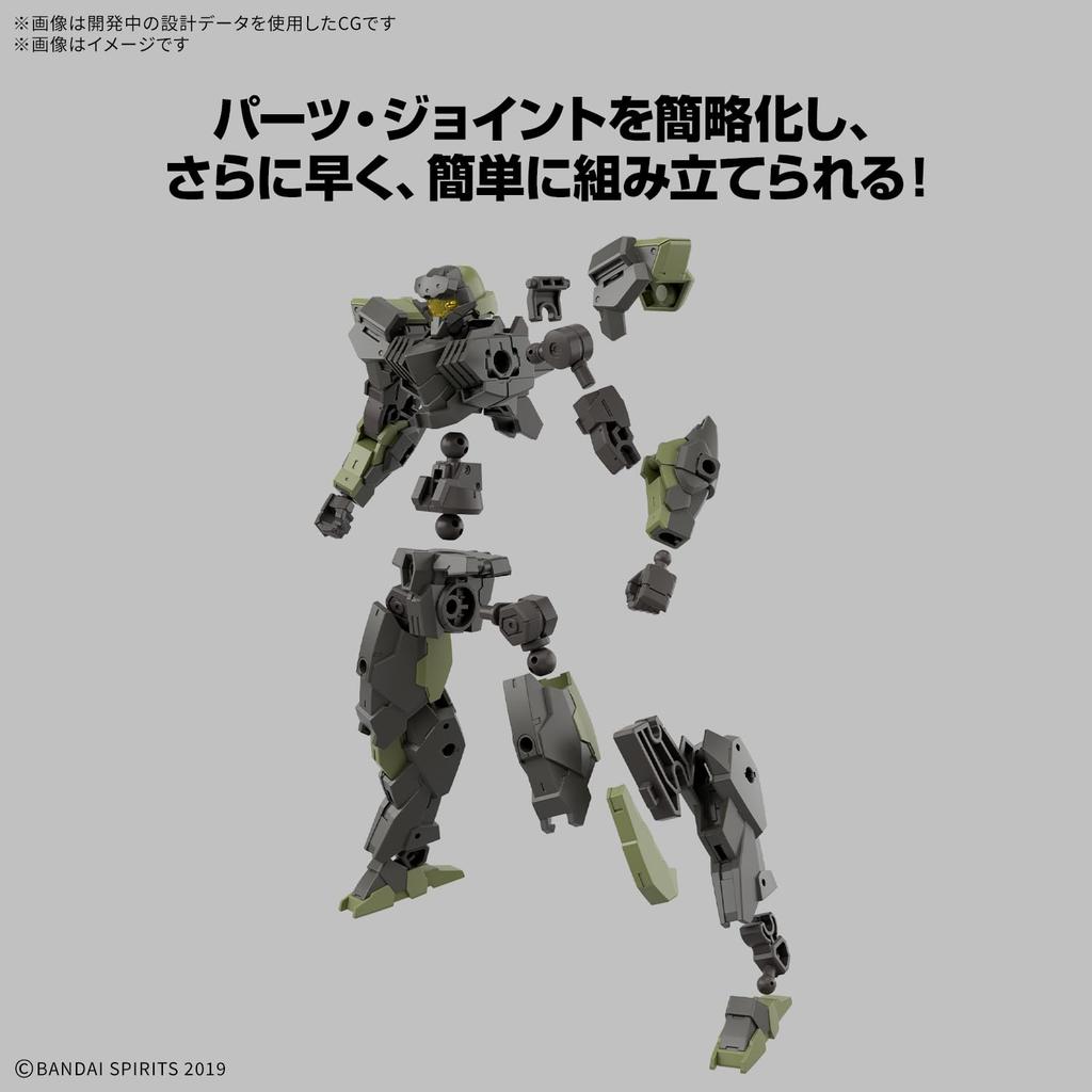 BANDAI SPIRITS 30MM Iglite 02 Scale Plastic Model eEXM-40 1/144 Pre-Colored