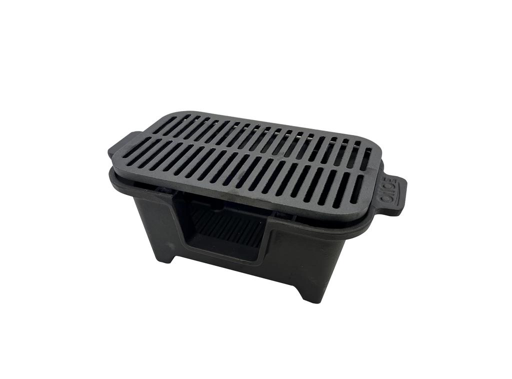 Onoue Manufacturing Mini Cast Iron Stove Tabletop Barbecue (ONOE) CI-1921 [Camping Stove]