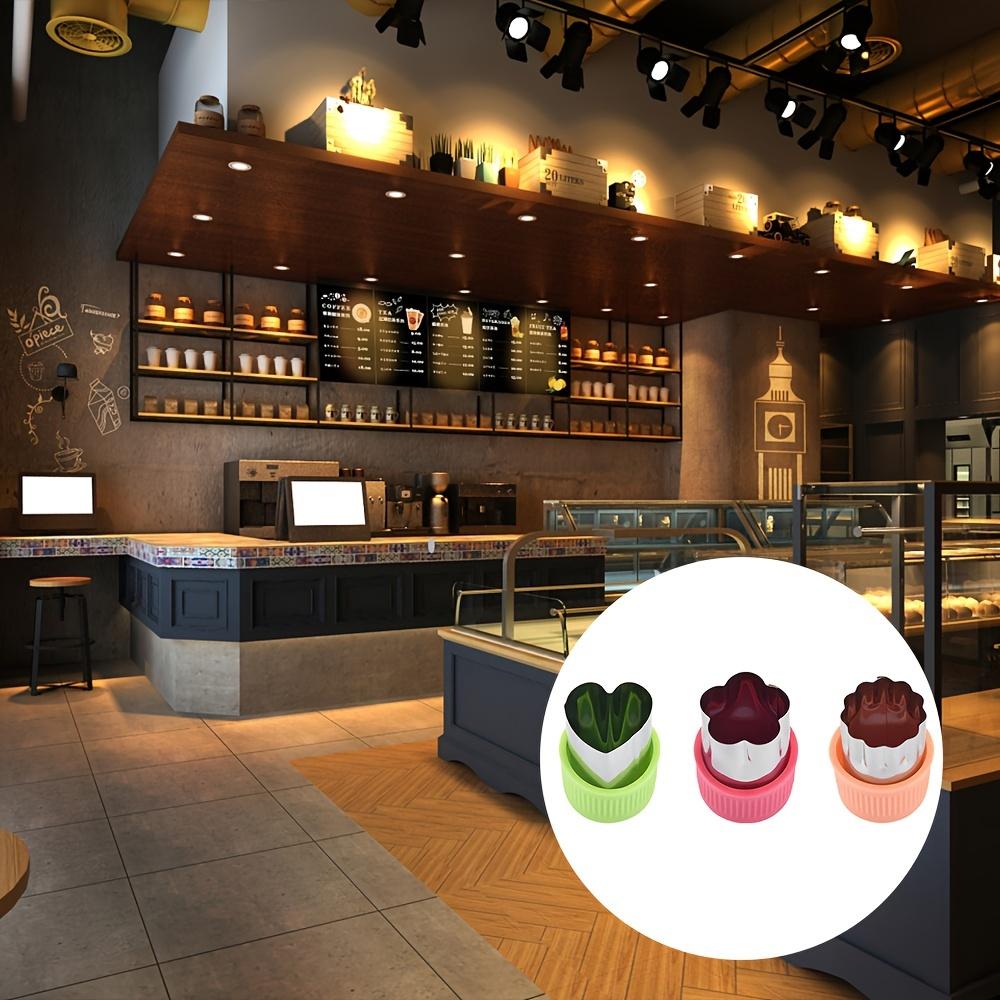 3-teiliges Set mit Gemüseausstechformen – Obststempelform aus Edelstahl mit niedlichen Cartoon-Tieren, Sternen und Herzen – ideal für Mini-Kuchen