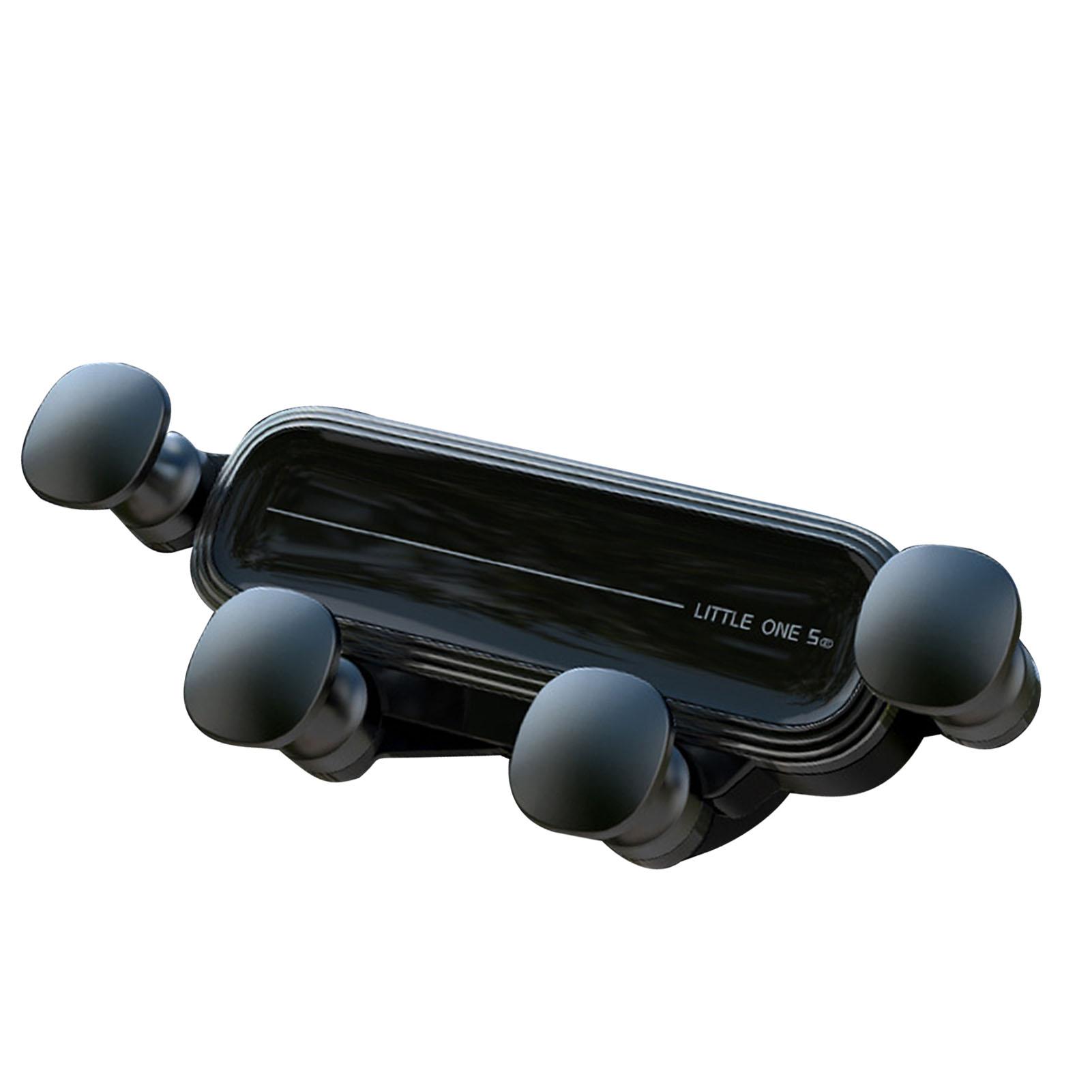 

Обновленный гравитационный держатель для телефона в автомобиль с автоматической блокировкой, мини-держатель для телефона на вентиляционное отверстие для телефонов 4,7-6,9 дюйма, серый серый