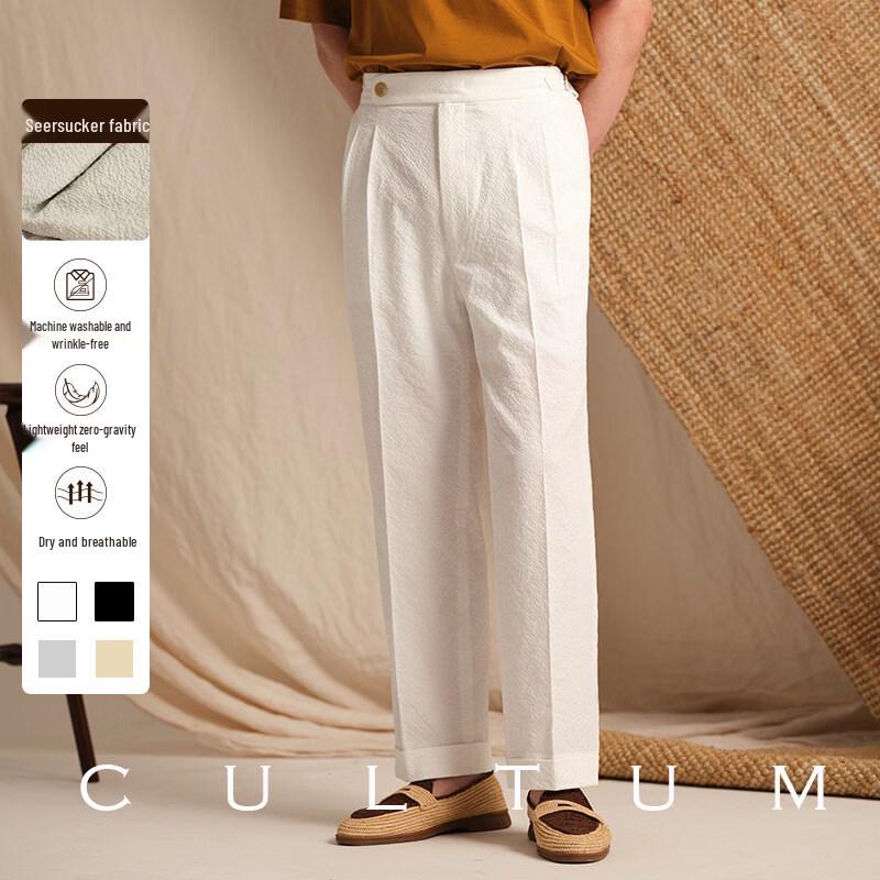 CULTUM Men's Breathable Seersucker Suit Collection