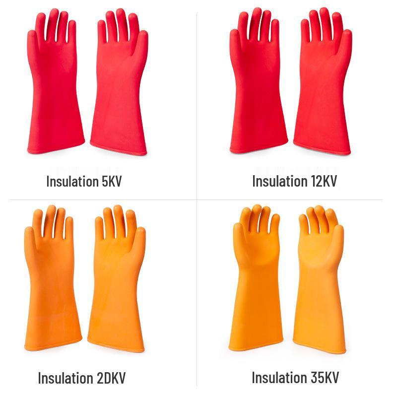 V136A High-Voltage Insulating Gloves: Shock-Proof, Wear-Resistant Safety Gloves