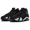 Air Jordan 14 Retro Schwarz Weiß Herren Sneaker University-Rot 487471-016