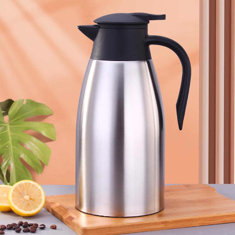 Dvouvrstvá vakuově izolovaná kávová konvice z nerezové oceli 304 - Zesílená domácí termoska pro udržení tepla a chladu