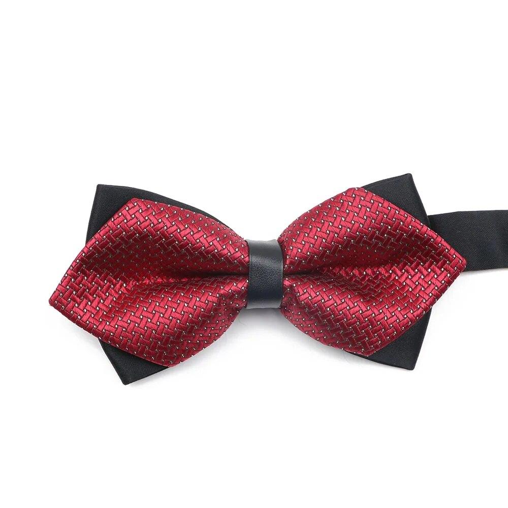 Men Bow Ties Groom Wedding Fashion Adjustable Tuxedo Bowtie Business Colorful Neckties