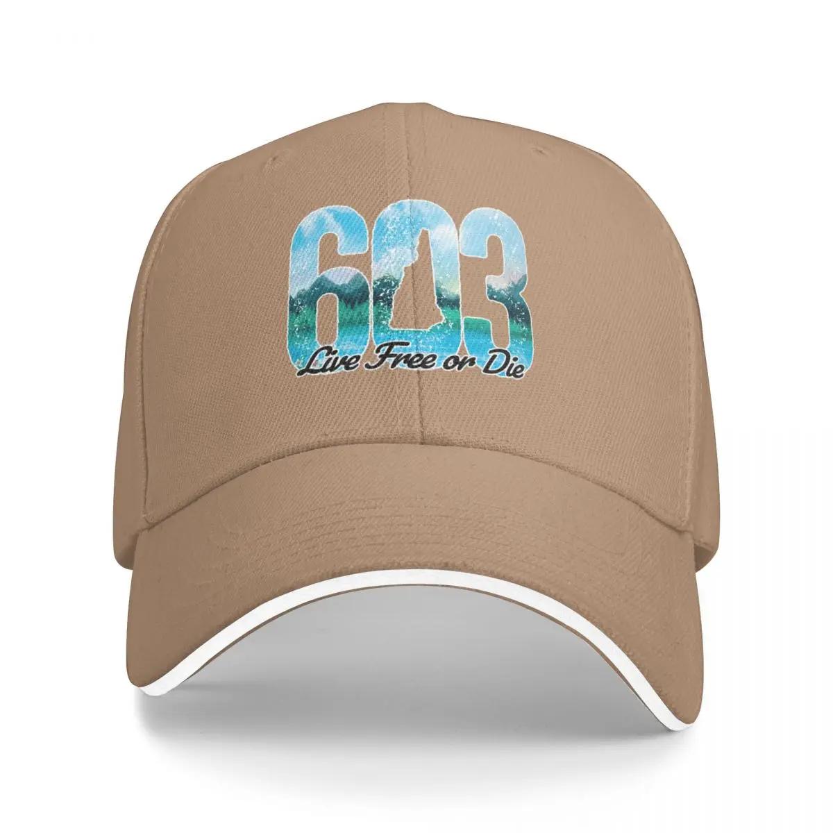 

603 NH Live Free or Die - New Hampshire Wildlife Landscape Baseball Cap sun hat custom caps Women s Hats For The Sun Men s