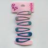5cm Epoxy Resin Glitter BB Clip with Onion Powder Sequins - Colorful Hairpin for Girls, Bangs & Side Clip