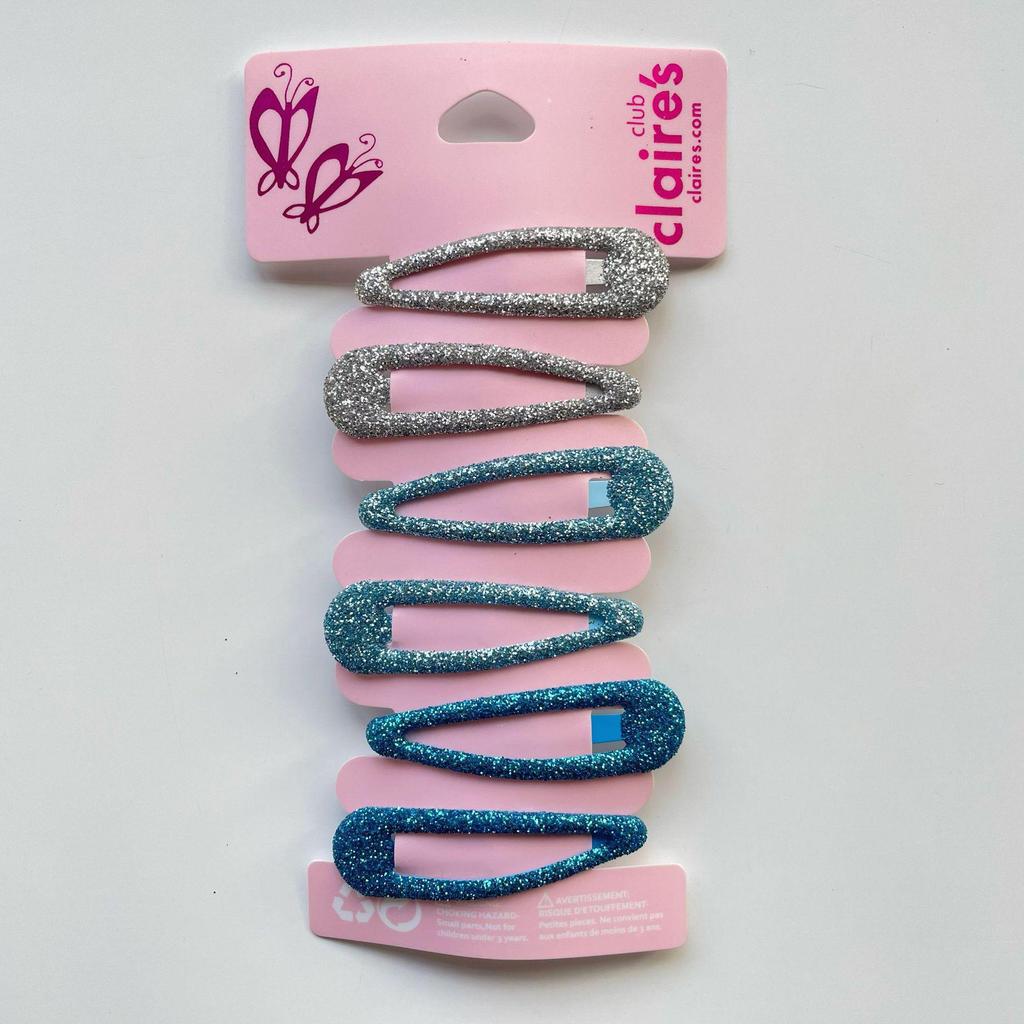 5cm Epoxy Resin Glitter BB Clip with Onion Powder Sequins - Colorful Hairpin for Girls, Bangs & Side Clip