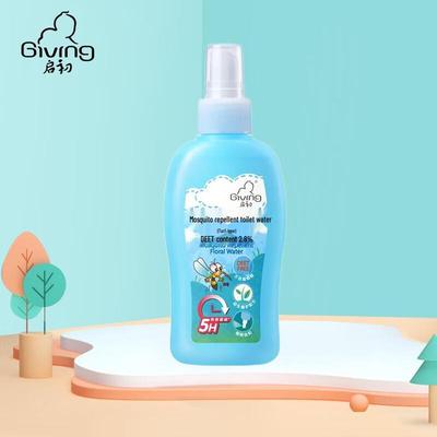 Giving Plant-Extract Mosquito Repellent Floral Water