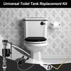 Universal Toilet Flusher Replacement Kit Toilet Flush Flapper Repair Kit Include Toilet Fill Valve 2 Inch Low Flow Toilet Rubber