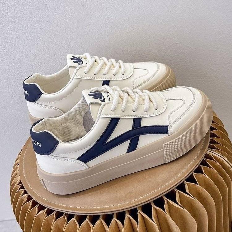 Thick-soled Little White Shoes Children's Spring New Ins Trendy Breathable Versatile Casual Student Sports Board Shoes