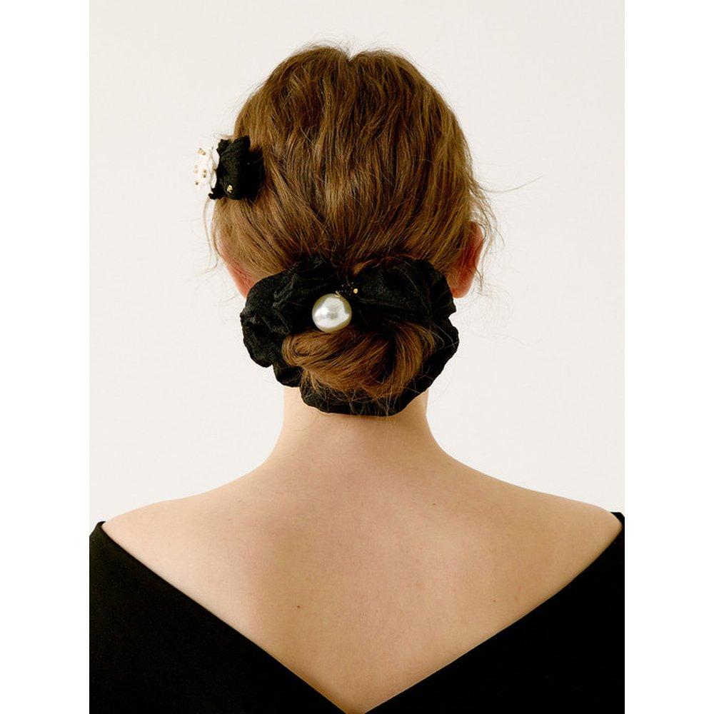 

Скранч из жемчужных бусин Jc008Pt pink