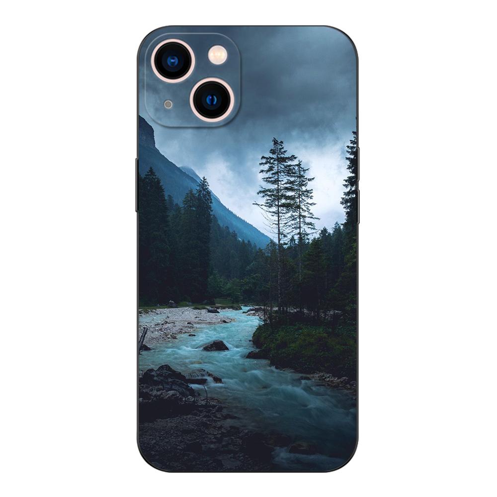 Черный чехол TPU для Xiaomi mi 10 10T NOTE 10 9 A3 lite 9T PRO Чехол горный природный пейзаж Xiaomi mi 9