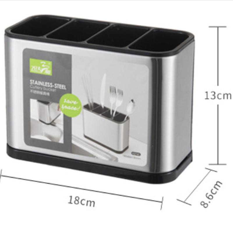 

Органайзер для кухонных столовых приборов, подставка для ножей, пластиковый держатель для слива, ложка, вилка, палочки для еды, кухонные принадлежности, лоток для инструментов, полка для инструментов