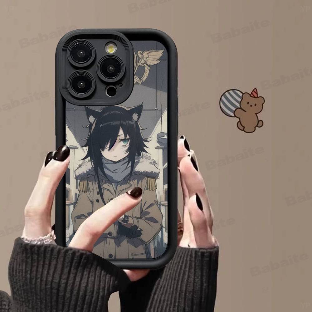 Watamote K-Kuroki T-Tomoko Phone Case For IPhone 17 16 15 14 13 12 11 Pro Max Plus Silicone Shockproof Case