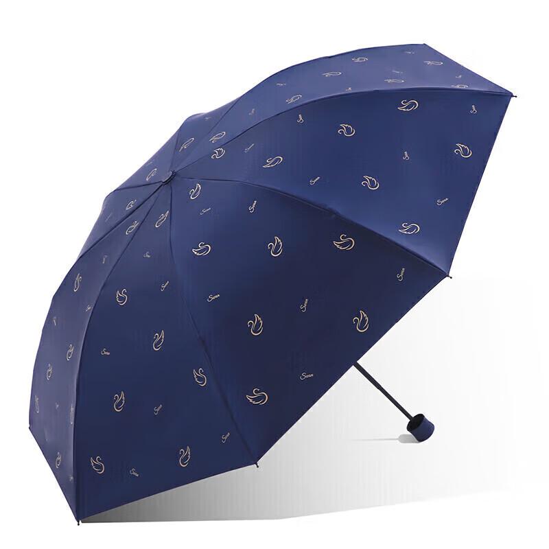 Paradiso Swan Love Song Tri-Fold UV Protection Umbrella