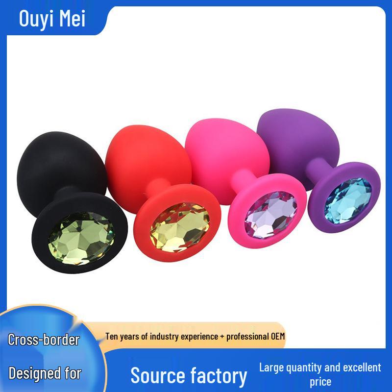 Small Silicone Anal Plug - Adult Erotic Toy for Flirting Supplies