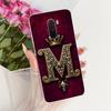 For Xiaomi Pocophone F1 Case Cover Transparent Luxury Crown A-Z Letters 2D Flat Pattern Soft Phone Case For Poco F1 M1805E10A