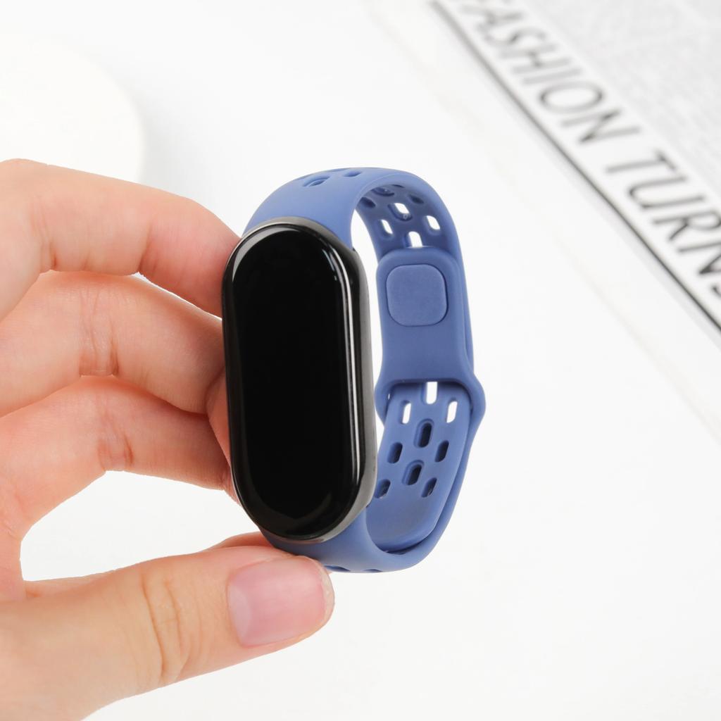 Silicone Strap for Xiaomi Mi Band 10 Accessories Sport Breathable Bracelet Wristband Belt Pulseira Correa for Xiaomi Mi Band 9 8