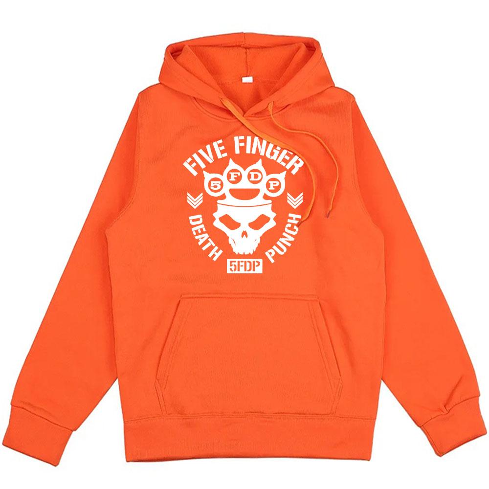 Hip Hop Streetwear Five Finger Death Punch Hoodies Long Sleeve Men Women Clothes Ropa Hombre Sudaderas Hoodie