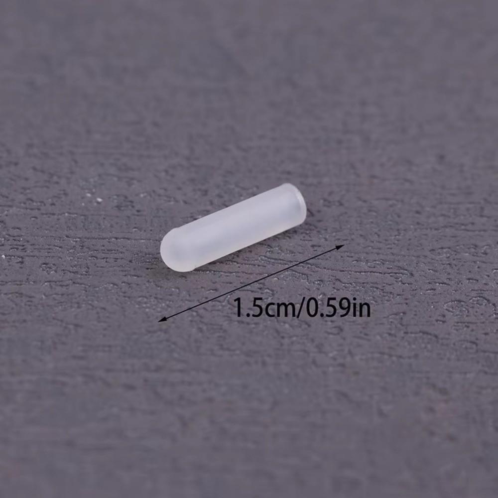 50Pcs Blunt Tip Special Silicone Plug Head Anti Glue Leakage Prevent Solidifying Needle Protective Cover Protective Covers