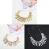 Contemporary European Style Metal Pendant Necklace For Travel And Gift