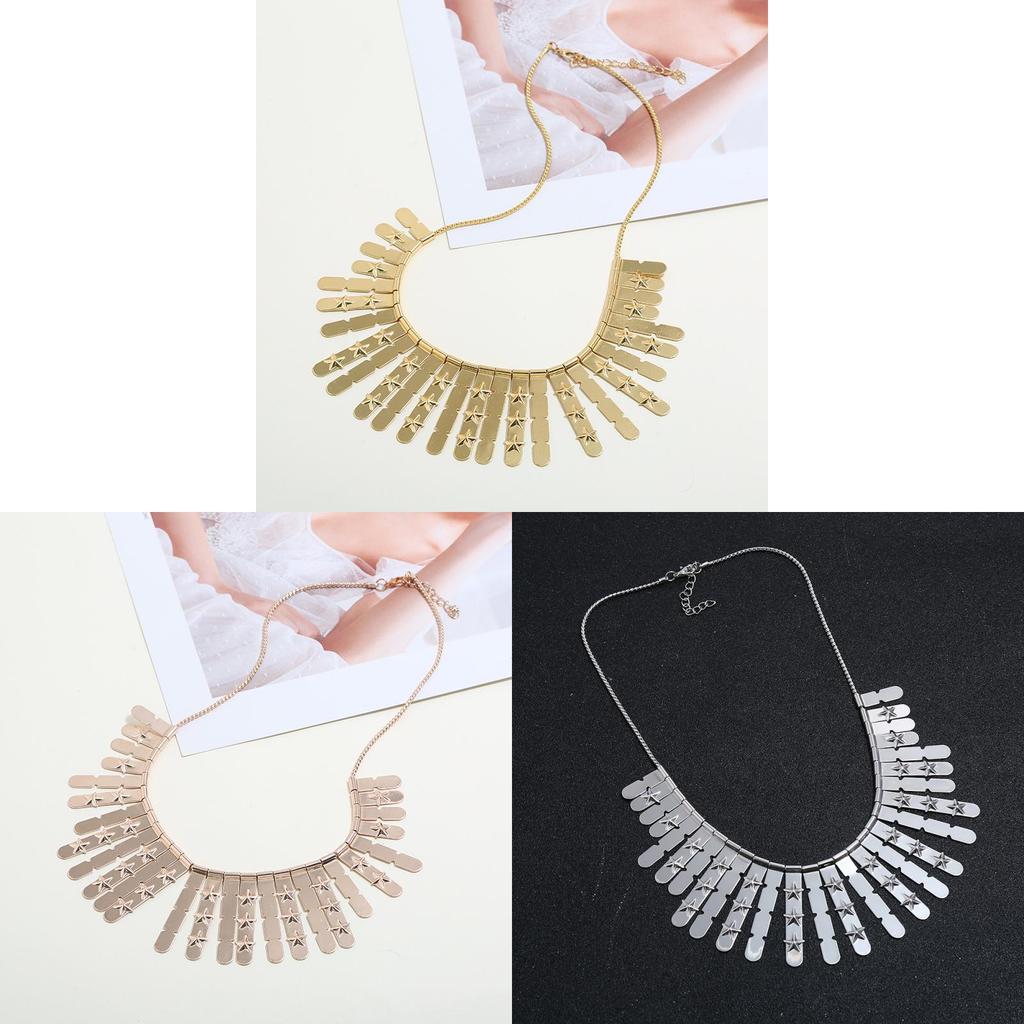 Contemporary European Style Metal Pendant Necklace For Travel And Gift